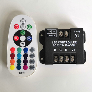 Regolatore a distanza di potere 360W Led del regolatore 24Key RF di 18A 36A RGB LED grande per la luce di striscia di RGB DC12-24V - Product Image 5