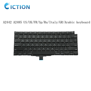 New Original <strong>Replacement</strong> for Macbook Pro 14'' 16'' M1 A2442 A2485 2021 US UK SP IT RU FR <strong>Keyboard</strong>