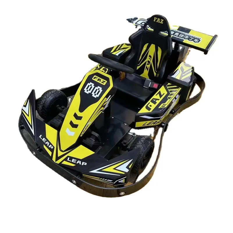 Meilleures ventes Nouveau style sportif Parc d'attractions karting électrique batterie go kart pour enfants et adultes en vente