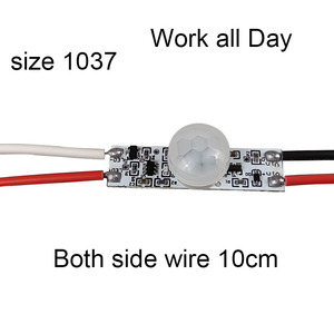 DC 12V 24V Mini sensore interruttore LED PIR IR sensore di movimento a infrarossi interruttore di illuminazione automatica modulo di controllo della luce scheda - Product Image 3