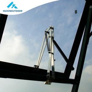 Hiện đại nhà kính tự động mở cửa sổ thông minh nhôm <span class=keywords><strong>jalousie</strong></span> Sola Louvre động cơ nhiệt độ-kích hoạt trượt Shades - Product Image 2