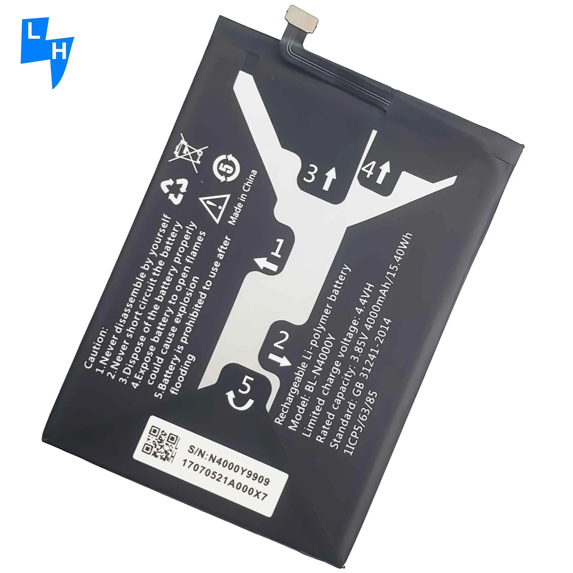 BL-N4000Y A1 Lite S10 Lite mobile phone battery for Gionee X1S