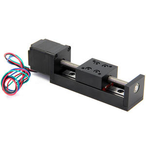 Mini XYZ <strong>Axis</strong> T-type <strong>CNC</strong> <strong>Sliding</strong> Table <strong>Rail</strong> Linear Stage Steel Transport Guide Platform Stepper Motor Drive <strong>Kit</strong> Core Bearing - Product Image 5