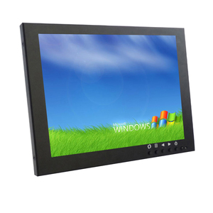 Sistema de vigilancia de 8 pulgadas 1024*768 Monitor CCTV Pantalla TFT LCD Caja de metal Entrada VGA BNC USB