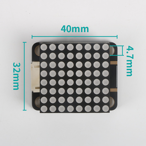 MAX7219 modulo a matrice di punti 8x8 LED Display microcontrollore Driver con interfaccia PH2.0, compatibile con Arduino/LEGO