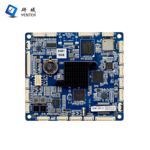 Rockchip RK3288 RK3562 Quad Core A17 Digital Signage LPDDR3 2GB Emmc 16G TF 64G WIFI 5 USB 3COM Android Linux braccio scheda madre