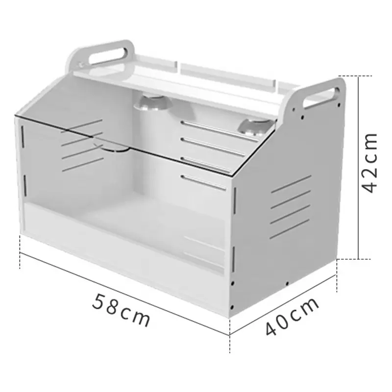 JIATAI fabrika 58*40*40cm orta boy brooder kutusu civcivler için sıcak tutmak