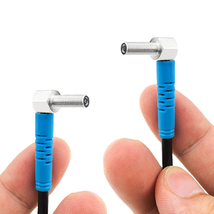 Sensor láser de tamaño Mini LUOSHIDA M4M6 Sensor de haz láser de codo Sensor láser de punto pequeño Distancia para detectar objetos pequeños - Product Image 1