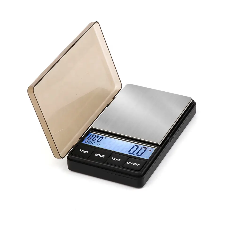 Báscula Digital portátil para joyería, balanza de bolsillo con temporizador, 1000G, superventas