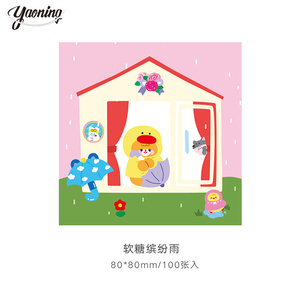 批量批发学校办公室多功能日程表文具什锦彩色便签个性化漂亮记事本 - Product Image 5