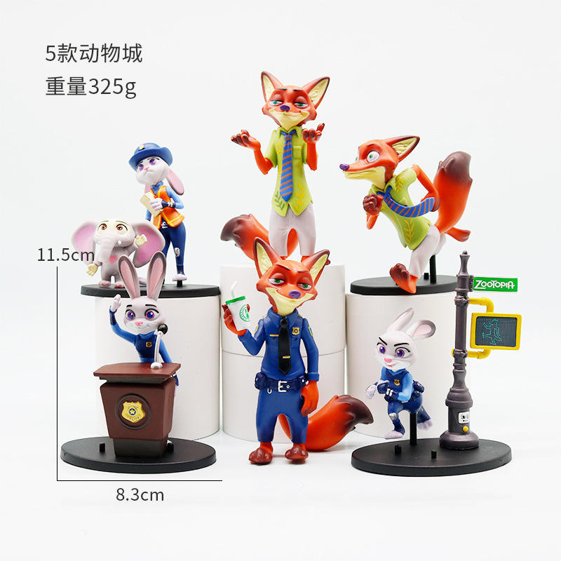 Set de bolsos Zootopia de 6 piezas