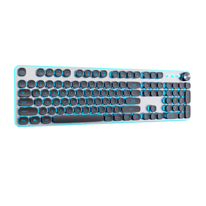シングルカラーバックライト104キーフルキーメンブレンUSBキーボードボリュームノブカスタム - Product Image 5