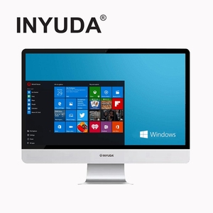 Nuevo diseño 19 pulgadas All-in-One Monoblock PC Core I3 4GB 128GB SSD DDR3 RAM LCD para oficina negocios computadora Oficina negocios