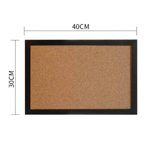 Duvarlar için dikdörtgen şekil Corkboards duyuru panosu mantar kurulu fotoğraf duvar itme pimi duyuru panosu - Product Image 2