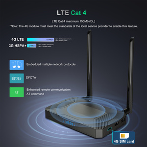 RTC opzionale Linux Ubuntu22.04 Debian Dual OS STB Amlogic S905X3 4GB RAM 1000M LAN 4K Android TV Box 4G SIM Card Slot - Product Image 4