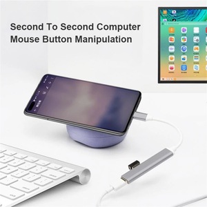 4合1小型移动便携式c型集线器4合1 3.0usb闪电端口至usb适配器笔记本电脑扩展坞usb-c集线器 - Product Image 5