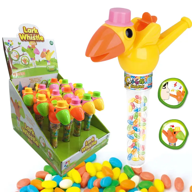 Lark Whistle Candy Toy With Halal Candy Cheap Toy Candy and Sweets
