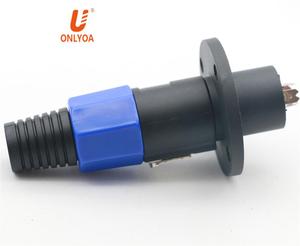 ขั้วต่อ Speakon 4 Pole ตัวเมีย,ช่องเสียบสายสัญญาณเสียงแบบเข้ากันได้กับแจ็ค - Product Image 4