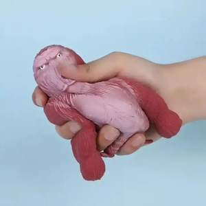 Jinying 10CM Monkey <strong>Gorilla</strong> Fidget <strong>Toys</strong> Elastic Decompression <strong>Toy</strong> Latex Chimpanzee Jungle Animal Sand <strong>Toy</strong>