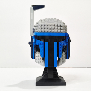 Funbuild Jango Fett kask büstü yapı taşları oyuncak yıldız blokları tuğla seti büstü savaşları blokları modeli tuğla seti - Product Image 6