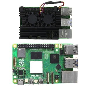 Raspberry Pi 5 modello 4GB 8GB RAM BCM2712 in stock lampone Pi5 in lega di alluminio doppia ventola Case kit di sviluppo - Product Image 1
