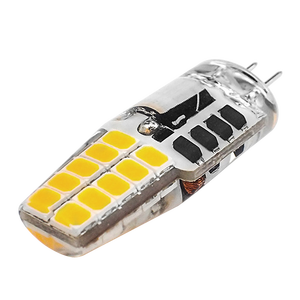 ちらつきのないウォームホワイトG4電球COBAC DC 12V G4LED照明は、スポットライトシャンデリア照明のハロゲン電球を置き換えます - Product Image 1
