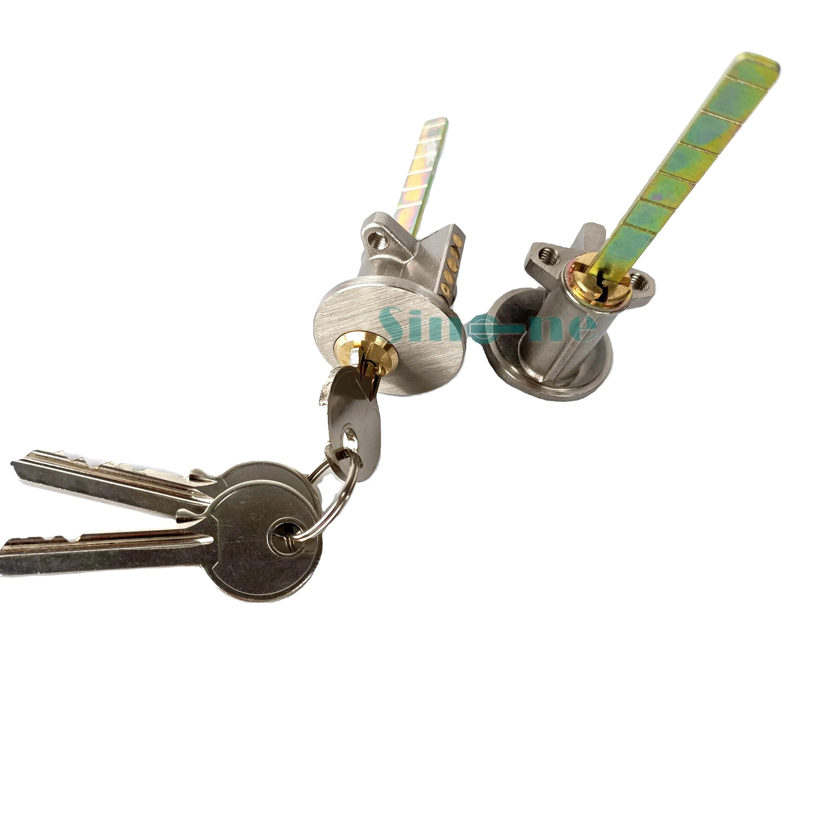 Cilindro del cerchio della serratura con chiave della porta del Garage
