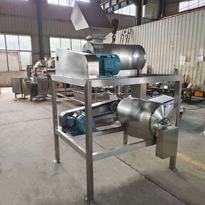工厂供应不同容量的Tamato芒果果浆提取加工制造机果汁制浆碎浆机