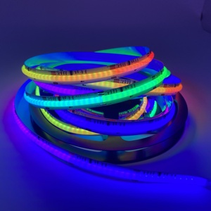 RGBIC Dream color Flex COB полоса 720led/M Адресуемая программируемая 12 24 В цифровая RGB Светодиодная лента для настенного потолка
