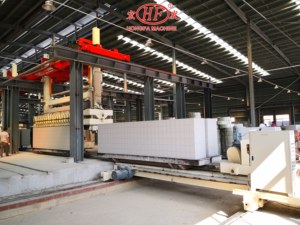 Blocco automatico macchina autocavata fabbricazione calcestruzzo aerato blocco che fa macchina completamente automatica - Product Image 4