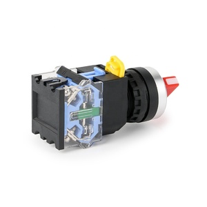 NIN yüksek kaliteli 2 pozisyonlu seçici anahtarı LA38-11X/2 NO + NC basmalı düğme anahtarı - Product Image 3