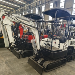 HIGHTOP indirim fiyat kauçuk parça Mini paletli ekskavatör 1T 1.2T 1.5T 1.8T 2T hidrolik küçük kazıcı mikro Bagger ile kova - Product Image 6