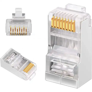 批发以太网RJ45连接器Cat5e Cat6通过8P8C模块化插头UTP插入6类RJ45连接器 - Product Image 4