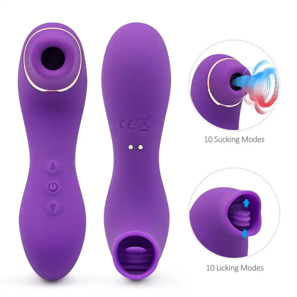 Multi Vibration 10 Saugen 10 Zungen lecken Modi G-Punkt Klitoris Stimulierende Frauen Sex Adult Toy Vibrator für weibliches Vergnügen