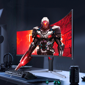 Monitor sin marco de 24 pulgadas directo de fábrica 1800r pantalla plana Ips ordenador Pc 165Hz Monitor de juego con base fija - Product Image 1