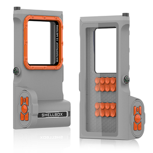 Laudtec SJK092 Shellbox temperli cam kapak Selfie dalış durumda su geçirmez telefon kılıfı için Iphone 15 14 13 12 artı Pro Max - Product Image 1