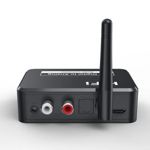 <strong>Digital</strong> to Analog <strong>Audio</strong> DAC Converter Spdif Optical Fiber Signal to 3.5MM 3.5 AUX 2 <strong>RCA</strong> Amplifier Decoder Bluetooth 5.0 Receiver - Product Image 5