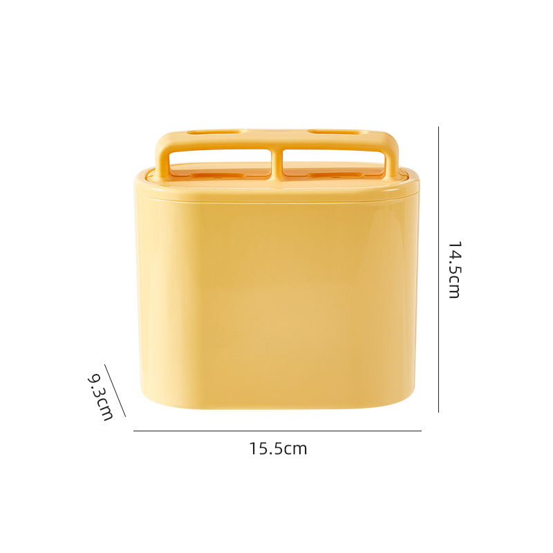 double compartment yellow