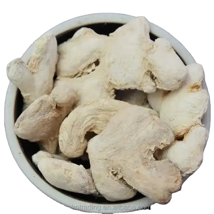 GEKO Food Factory Wholesale Golden Color Whole Ginger For Seafood Condiment