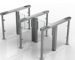 Sistema de control de acceso de velocidad rápida Estación de oficina Barrera oscilante Puerta de torniquete con torniquetes de carril de reconocimiento facial - Product Image 6