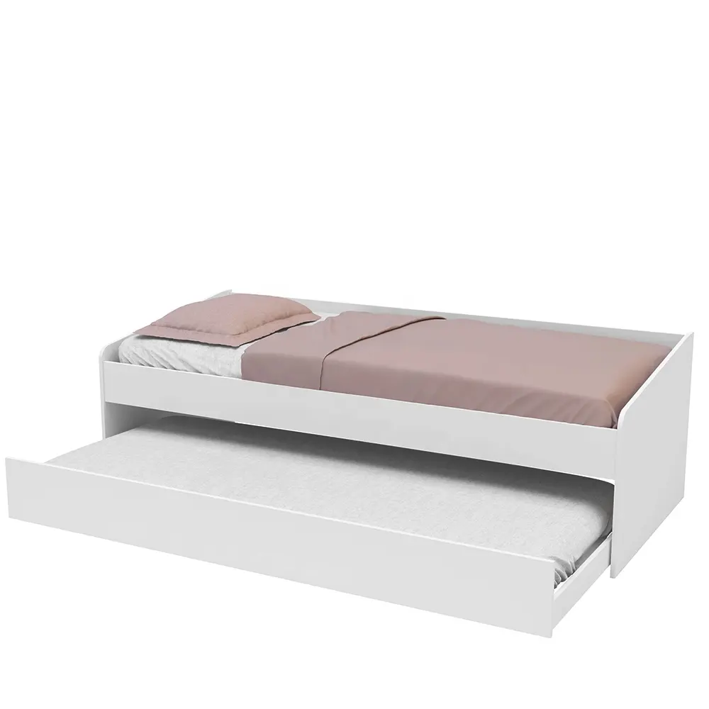 Современная стильная двуспальная кровать GANDU, мебель для дома, спальни, ДСП белого цвета, Бразильский Топ, дизайн