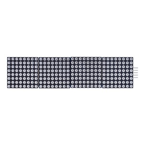 MAX7219 modulo a matrice di punti microcontrollore 4 In un Display con linea 5P rosso verde blu