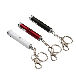 Multi Funzione 5 Forme Creativo Pet LED Pointer Keychain Divertente Penna Interactive Cat Laser Giocattolo Gatto Giocattolo Divertente - Product Image 5