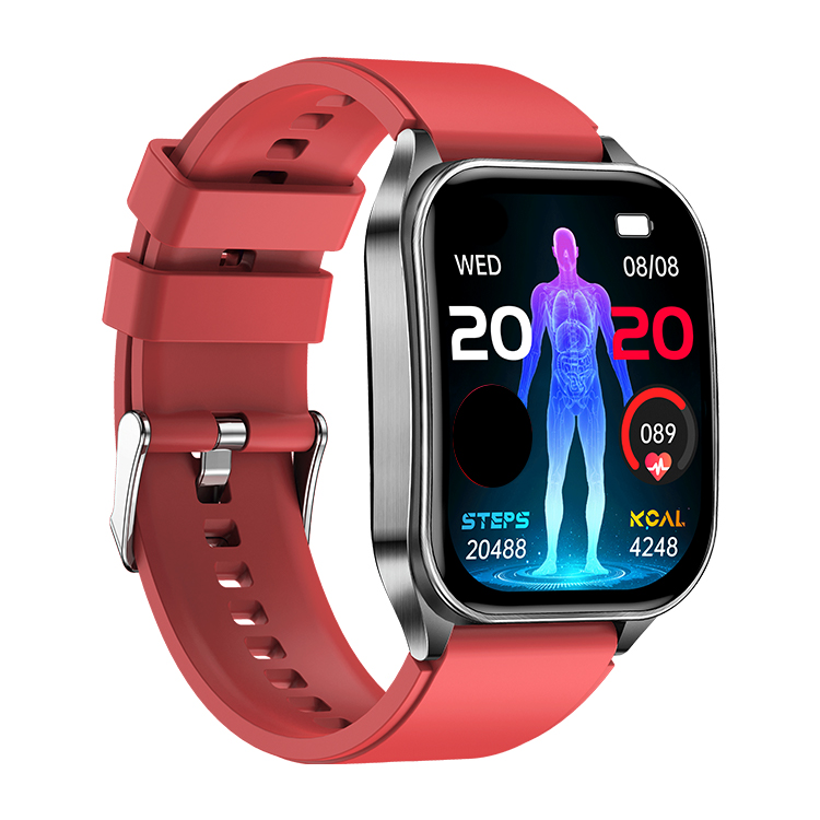 Rouge - Bracelet en silicone