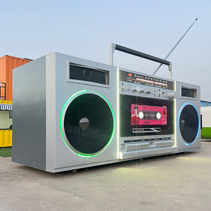 Máy ghi âm thẻ kép trạm ăn nhẹ, menu Cassette trải nghiệm tương tác + thị trường hoài cổ trong khuôn viên trường, xe lưu thông - Product Image 4