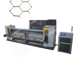Full <strong>Automatic</strong> CNC <strong>Hexagonal</strong> Wire Mesh <strong>Netting</strong> <strong>Machine</strong>/ Rabbit Cage Twisting Mesh <strong>Machine</strong> - Product Image 2