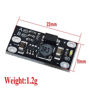 Mini DC-DC Booster Converter Supports 5V/8V/9V/12V <strong>output</strong> 3.7V to 12V Lithium battery voltage power supply <strong>module</strong> - Product Image 5