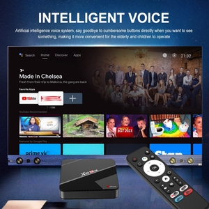 Commercio all'ingrosso della fabbrica X99 MAX 2 gb16gb BT5.4 Wifi 6 RK3518 Quad-Core 100M controllo vocale Android 14 4K TV Box Media Player Set Top Box - Product Image 3