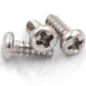 304 316 410สแตนเลส #8x3/4 "High-LOW Phillips ข้ามหัวกลมขึ้นรูปสกรูกลิ้ง - Product Image 4
