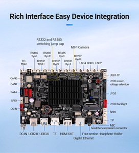 אי אנדרואיד 14.0 אובונטו 22.04 לוח PCB שבב 3576 פיתוח הליבה לוח הפיתוח npu 6.0 צמרות rk3576 לוח האם עבור איוט pos - Product Image 5